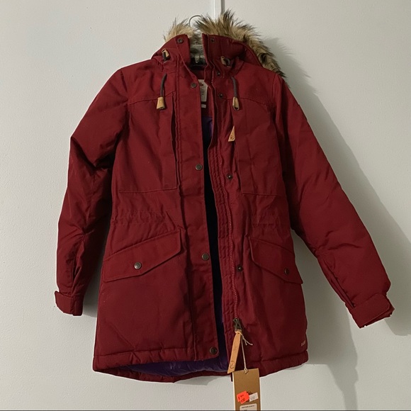 Fjallraven Singi Down Jacket — Red Oak - Picture 2 of 4